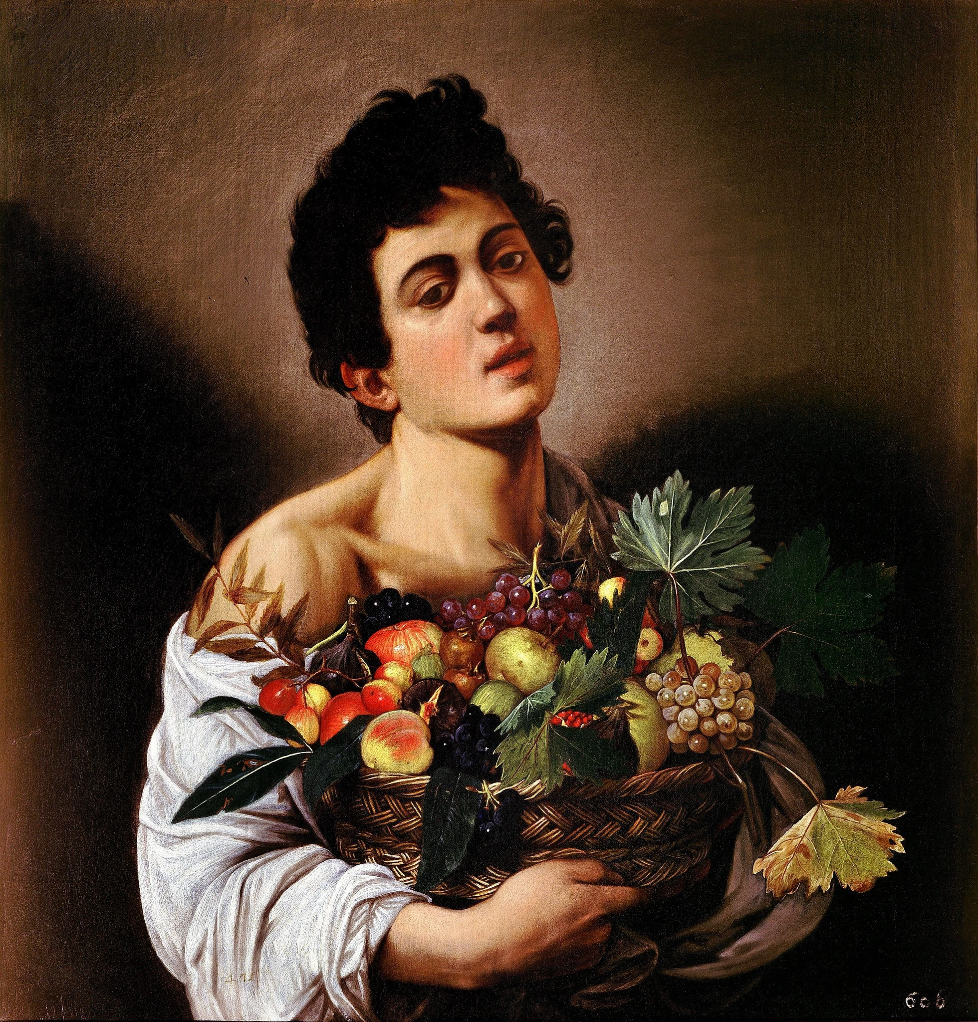 Caravaggio painting displayed at Galleria Borghese