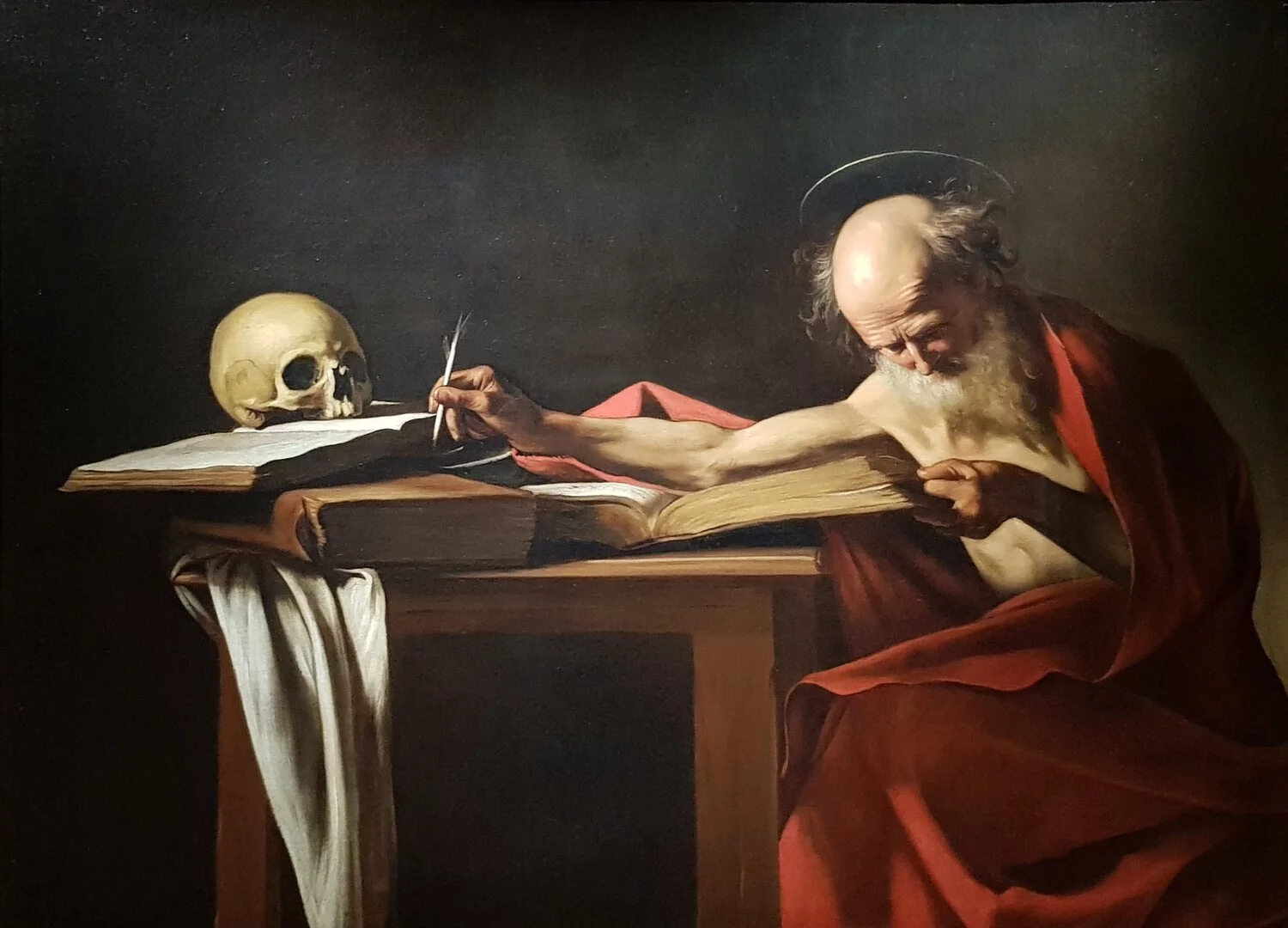 Caravaggio’s Saint Jerome Writing: The Light of Wisdom